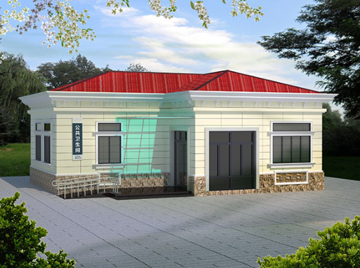 嘉积镇现代都市型移动厕所