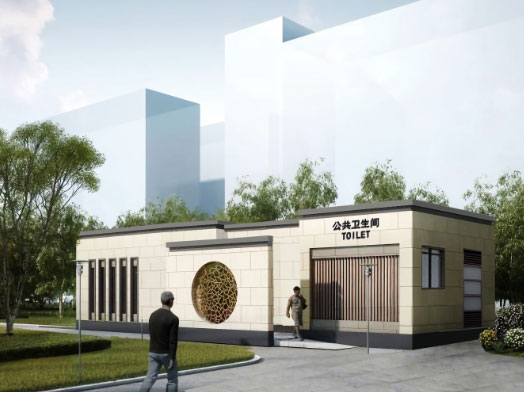 嘉积镇豪华组装型移动厕所